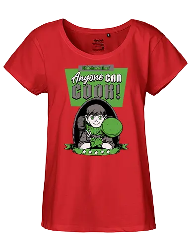Dungeon Food Book - Half Foot - halbfuß, dungeon, meshi, delicious, anime, manga - Fairtrade Girl Shirt