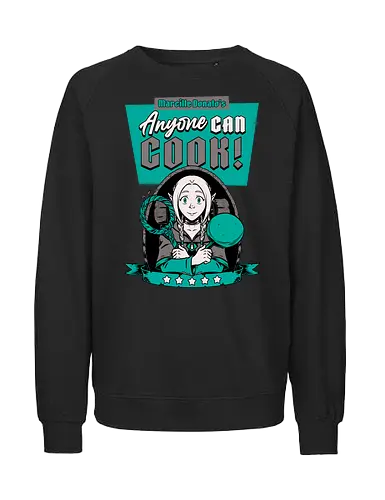 Dungeon Food Book - Elf - elfe, dungeon, meshi, delicious, anime, manga - Fairtrade Sweatshirt