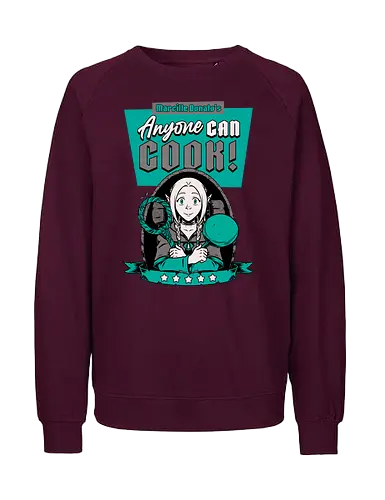 Dungeon Food Book - Elf - elfe, dungeon, meshi, delicious, anime, manga - Fairtrade Sweatshirt