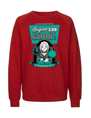 Dungeon Food Book - Elf - elfe, dungeon, meshi, delicious, anime, manga - Fairtrade Sweatshirt