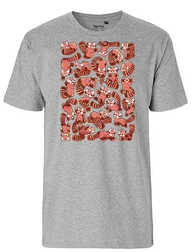 So Many Red Pandas - Cute, Panda, Bear - Fairtrade T-Shirt