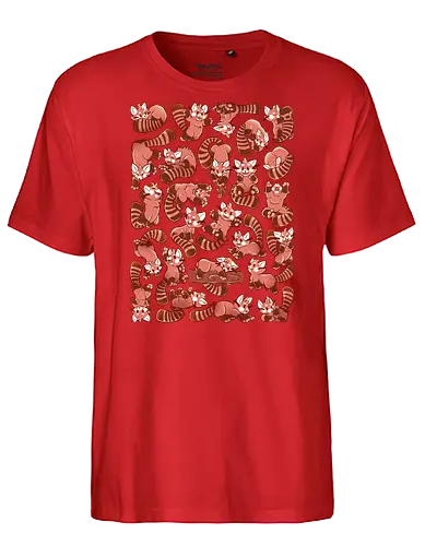 So Many Red Pandas - Cute, Panda, Bear - Fairtrade T-Shirt