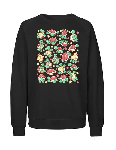 So Many Turtles - Cute, Stars - Fairtrade Sweatshirt
