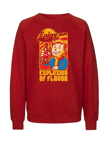 Apocalypse Soda - Fall, Out, Figure, Drink - Fairtrade Sweatshirt