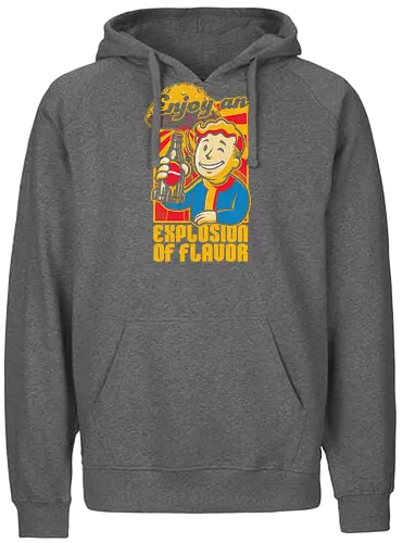Apocalypse Soda - Fall, Out, Figure, Drink - Fairtrade Hoodie
