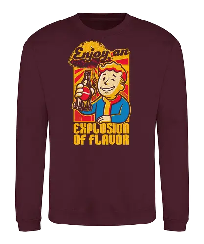 Apocalypse Soda - Fall, Out, Figure, Drink - Sweatshirt
