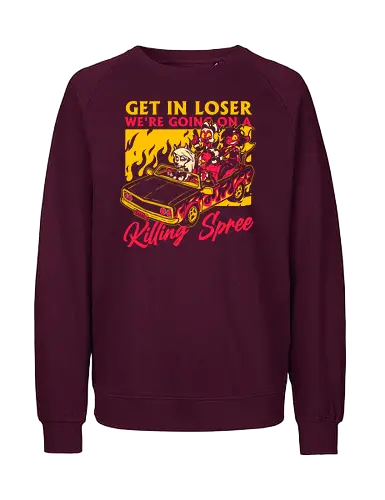 Hell boss crew meme - Millie, Moxxie - Fairtrade Sweatshirt