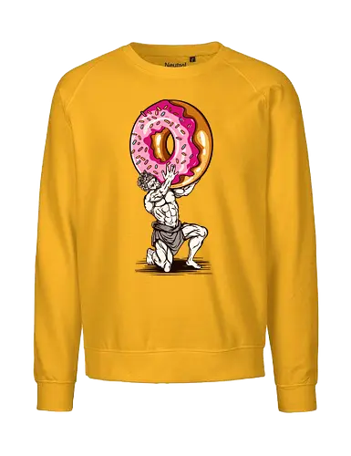 Donut Atlas - Delicious, Greek, Titan, Swts - Fairtrade Sweatshirt