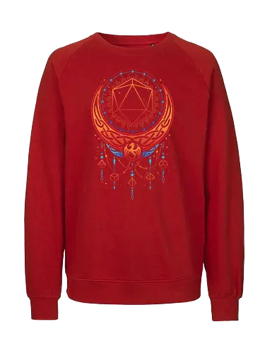 Occult Moon Dice - RPG, Pheonix - Fairtrade Sweatshirt
