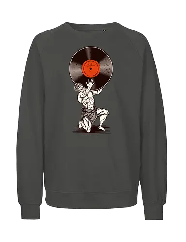 Vinyl Atlas - Greek, Titan - Fairtrade Sweatshirt
