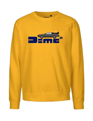 D=mc² - vintage, retro, future, bttf, delorn - Fairtrade Sweatshirt