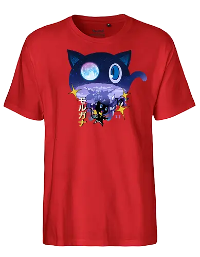 Morgana - persona, rpg, jrpg, gaming, cat, katze - Fairtrade T-Shirt
