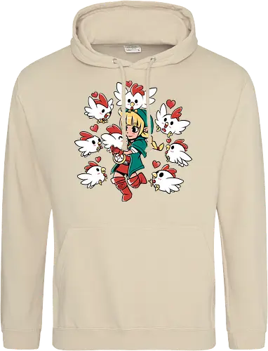 Chicken Queen - chicken, huhn, hero of time, gaming - Standard Hoodie