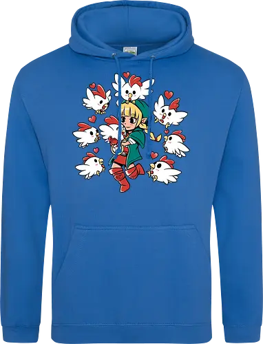 Chicken Queen - chicken, huhn, hero of time, gaming - Standard Hoodie