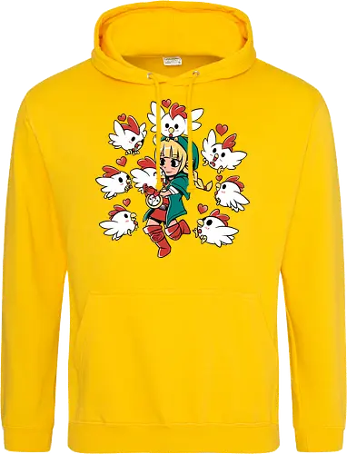 Chicken Queen - chicken, huhn, hero of time, gaming - Standard Hoodie