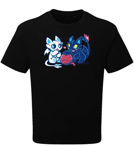 Light and Night Dragon Cats