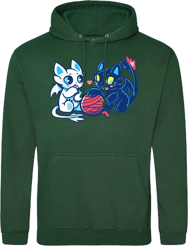 Light and Night Dragon Cats