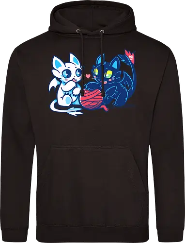 Light and Night Dragon Cats