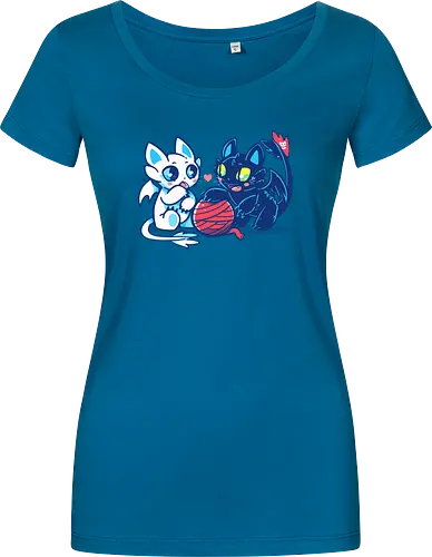 Light and Night Dragon Cats