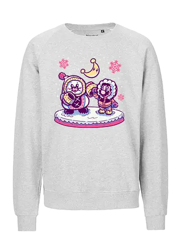 Snow Moon Odyssey - odyssey, gaming, jump'n'run, sl - Fairtrade Sweatshirt