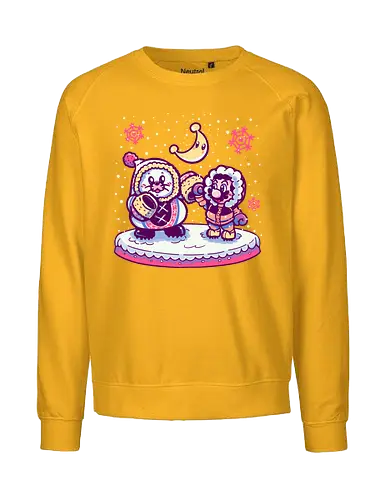 Snow Moon Odyssey - odyssey, gaming, jump'n'run, sl - Fairtrade Sweatshirt