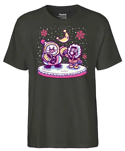 Snow Moon Odyssey - odyssey, gaming, jump'n'run, sl - Fairtrade T-Shirt