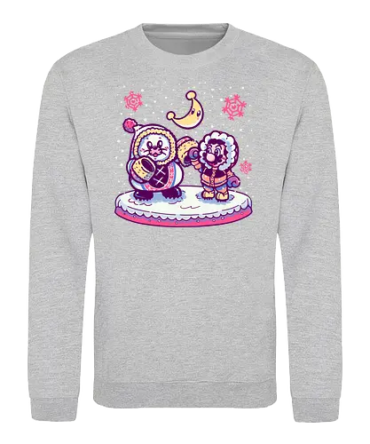 Snow Moon Odyssey - odyssey, gaming, jump'n'run, sl - Sweatshirt
