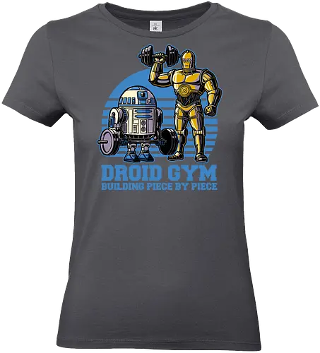 Droid Gym - android, space, space opera, gym - Standard T-Shirt (Women)