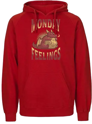 RPG Monday Feelings - dice, würfel, rpg, pen and paper - Fairtrade Hoodie