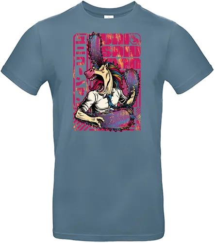 Unicorn Saw Man - chainsaw, einhorn, unicorn, anime, parody - Standard T-Shirt