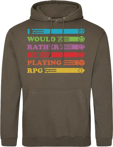 I would rather be playing RPG