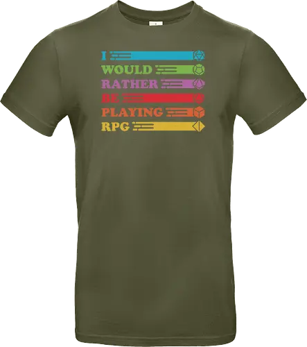 I would rather be playing RPG