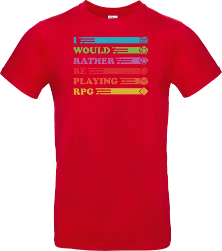 I would rather be playing RPG