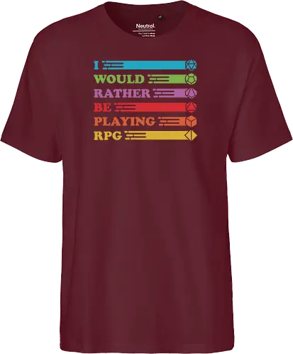 I would rather be playing RPG