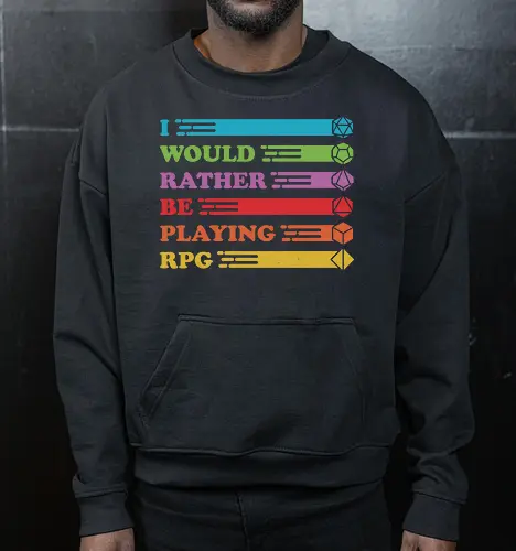 I would rather be playing RPG