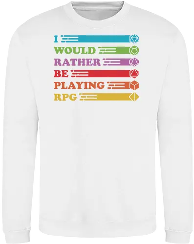 I would rather be playing RPG