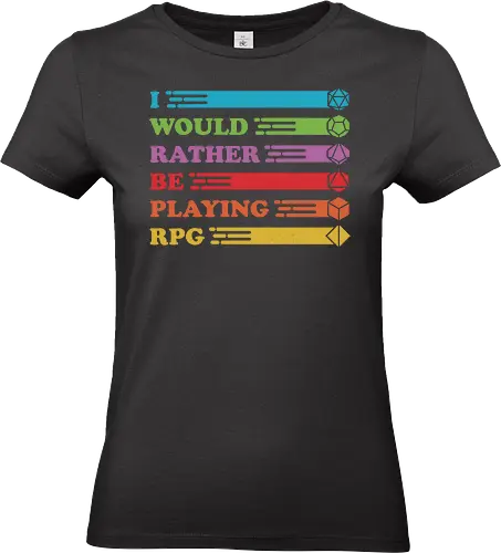 I would rather be playing RPG