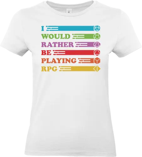 I would rather be playing RPG