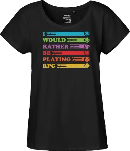 I would rather be playing RPG