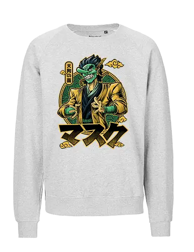 The Tengu Mask - tengu, mask, japan - Fairtrade Sweatshirt