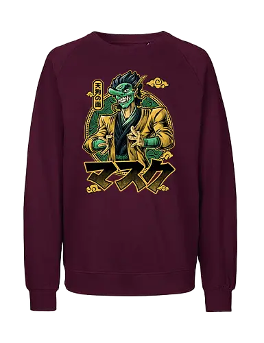 The Tengu Mask - tengu, mask, japan - Fairtrade Sweatshirt