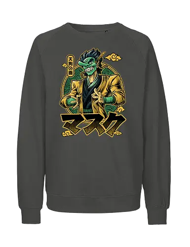 The Tengu Mask - tengu, mask, japan - Fairtrade Sweatshirt