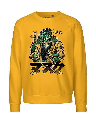 The Tengu Mask - tengu, mask, japan - Fairtrade Sweatshirt