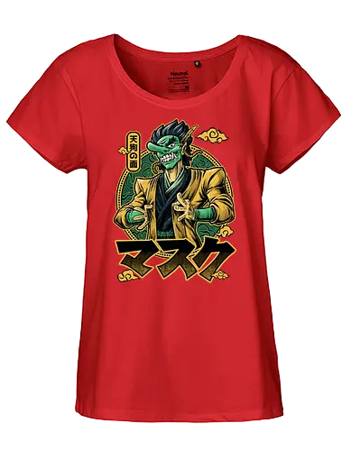 The Tengu Mask - tengu, mask, japan - Fairtrade Girl Shirt