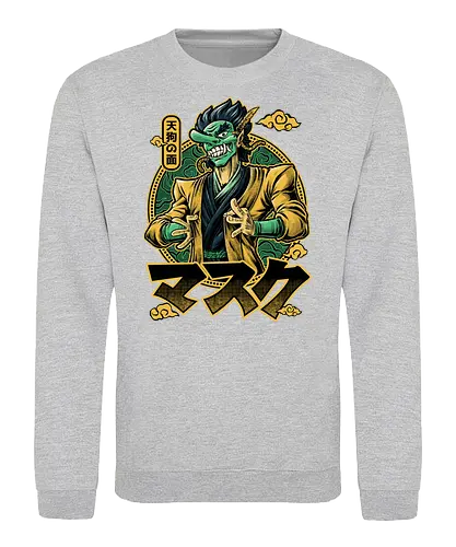 The Tengu Mask - tengu, mask, japan - Sweatshirt