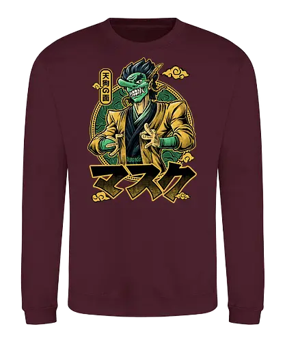 The Tengu Mask - tengu, mask, japan - Sweatshirt