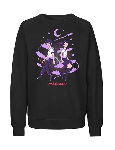 Always on my mind - name, anime, manga, time - Fairtrade Sweatshirt