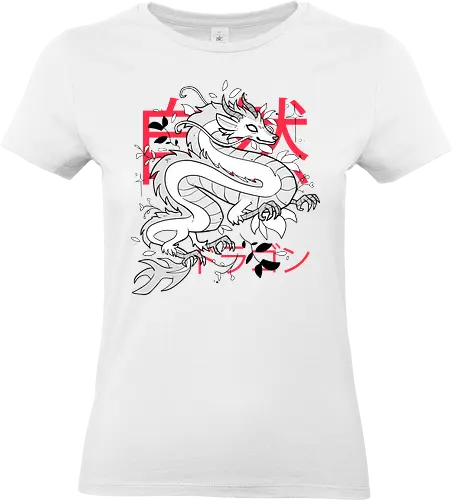 Dragon's Soul - dragon, drache, china, chiConsolee - Standard T-Shirt (Women)