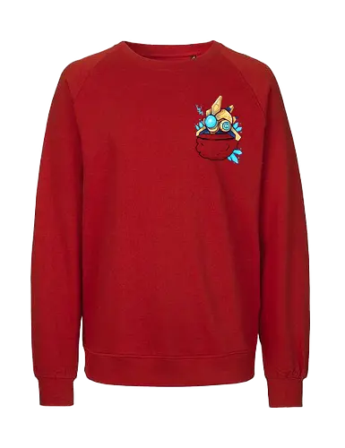 Pocket Probe - star, alien, gaming, craft - Fairtrade Sweatshirt