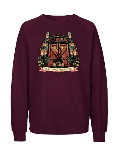 Dino Food - isla, nublar, dino, dinosaur, jurassic - Fairtrade Sweatshirt